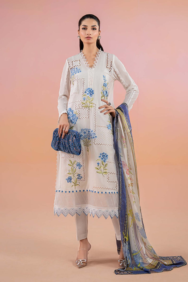 3 Piece Printed Lawn Suit | MPS-2501-A All Products MS2501A-SML-00A