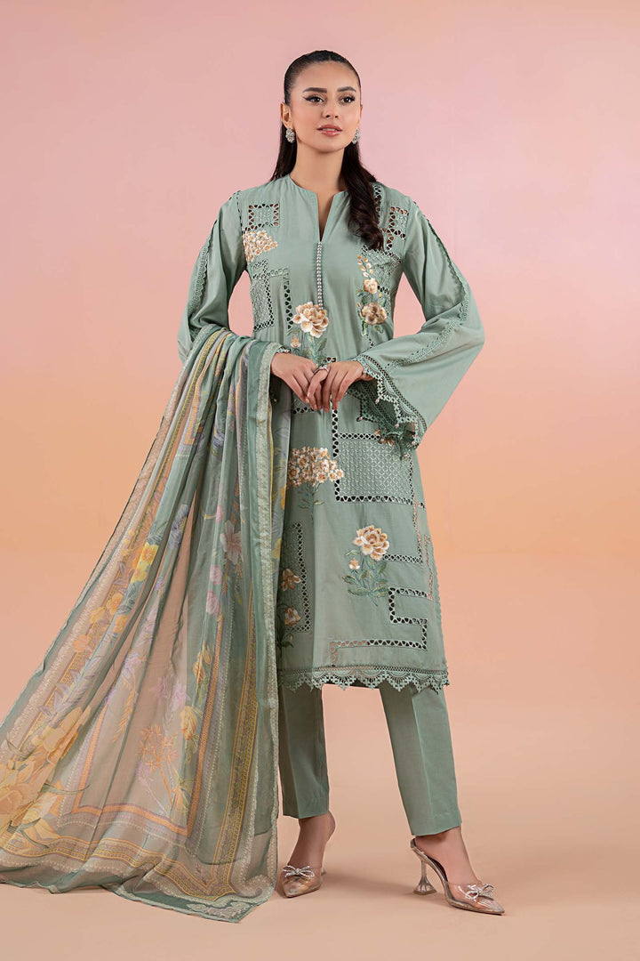 3 Piece Printed Lawn Suit | MPS-2501-B All Products MS2501B-SML-00B