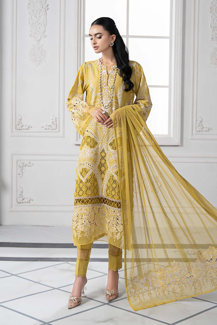 3 Piece Embroidered Lawn Suit | DS-2512-A All Products DS2512A-SML-00A