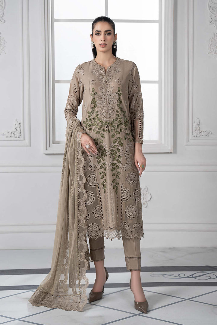 3 Piece Embroidered Lawn Suit | DS-2503-A All Products DS2503A-SML-00A