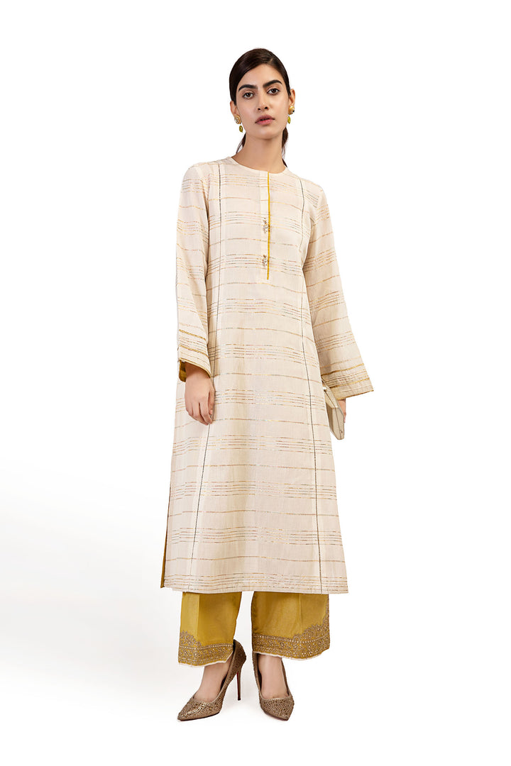 2 Pc Dyed Jacquard Suit | MB-F23-208  MBF0208-EXS-OWT