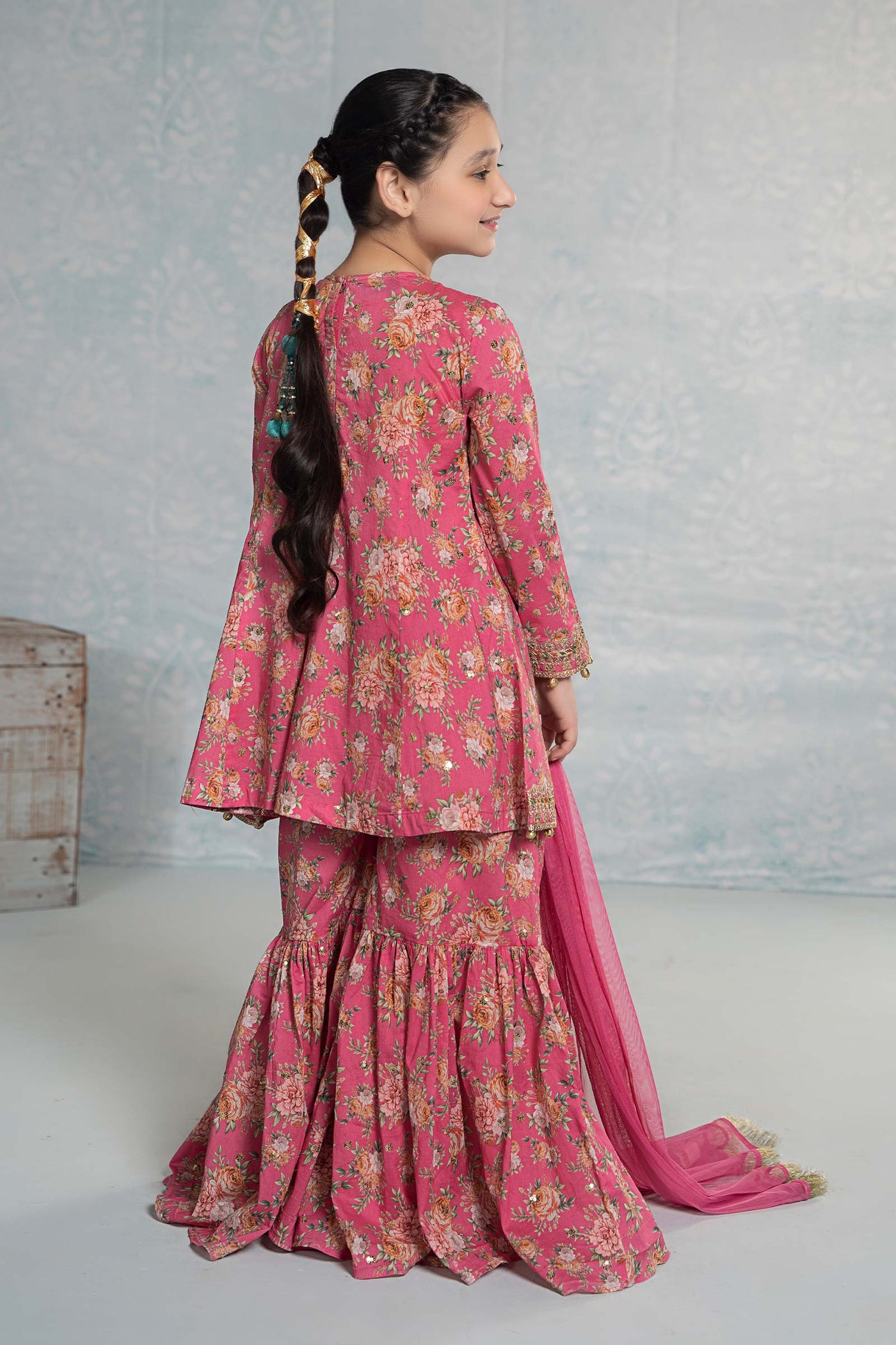 3 PIECE EMBROIDERED LAWN SUIT | MKD-EF24-31