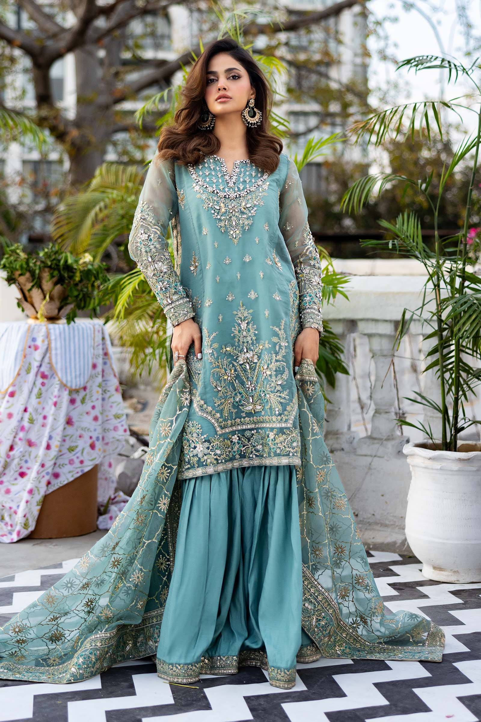 Maria B | Mbroidered Formals 24 | Organza Suit | BD-2903