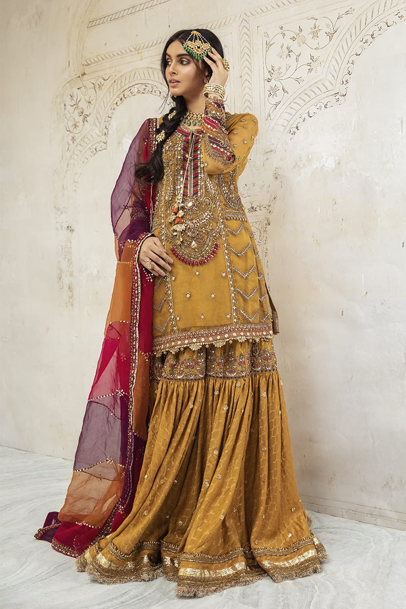 Maria B. Couture Mustard Yellow MC-021 Maria.B. Designs (PK) Maria B. Couture Mustard Yellow MC-021 Maria.B. Designs (PK)