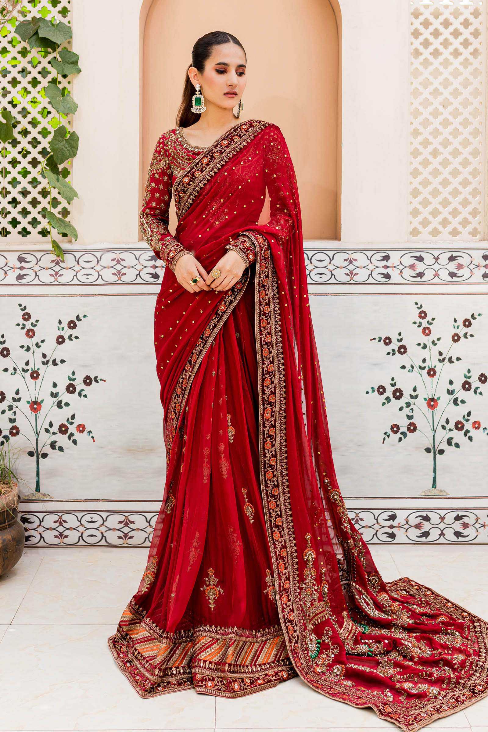 MARIA B. Couture Deep Red MC-910 – Maria.B. Designs (PK)