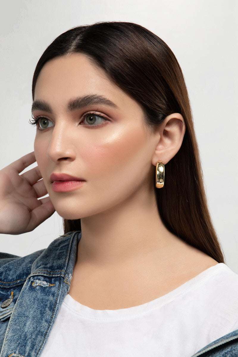 Earrings Gold AER W21 080 Maria B Designs PK Earrings Gold AER W21 080 Maria B Designs PK