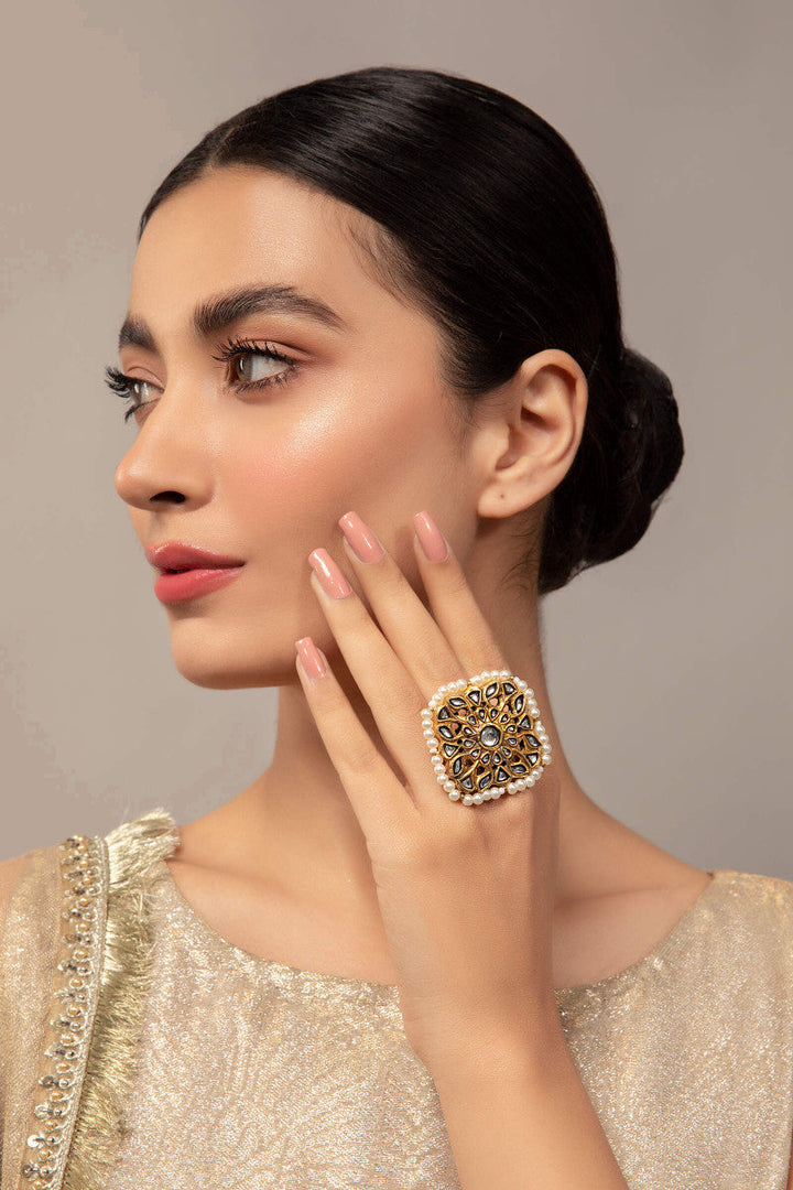 JRG-014 Gold and Pearl  JRG0014-999-GNP