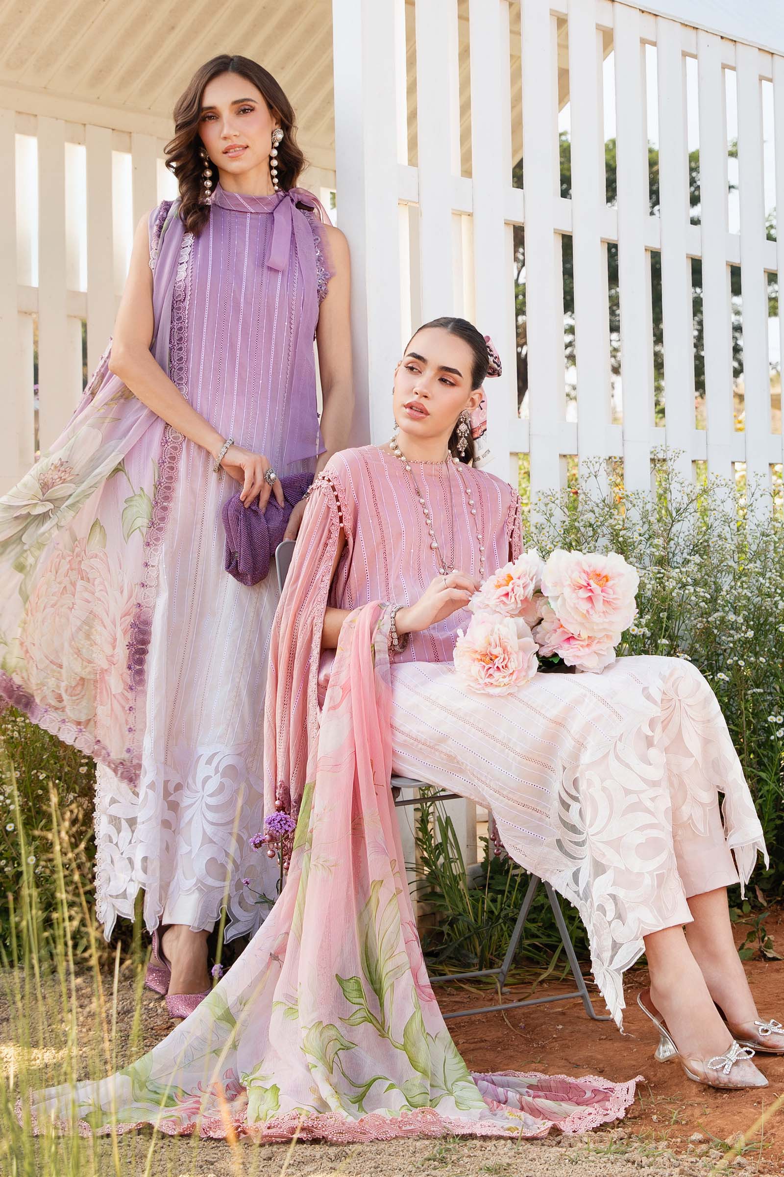 3 Piece Unstitched Printed Lawn Suit | MPT-2506-B