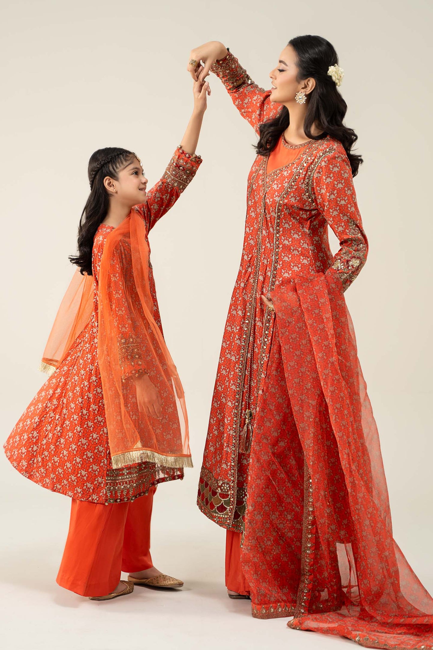 3 Piece Printed Linen Suit