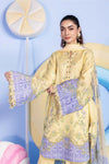 3 Pc Unstitched Embroidered Lawn Suit