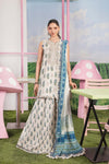 3 Pc Unstitched Embroidered Lawn Suit