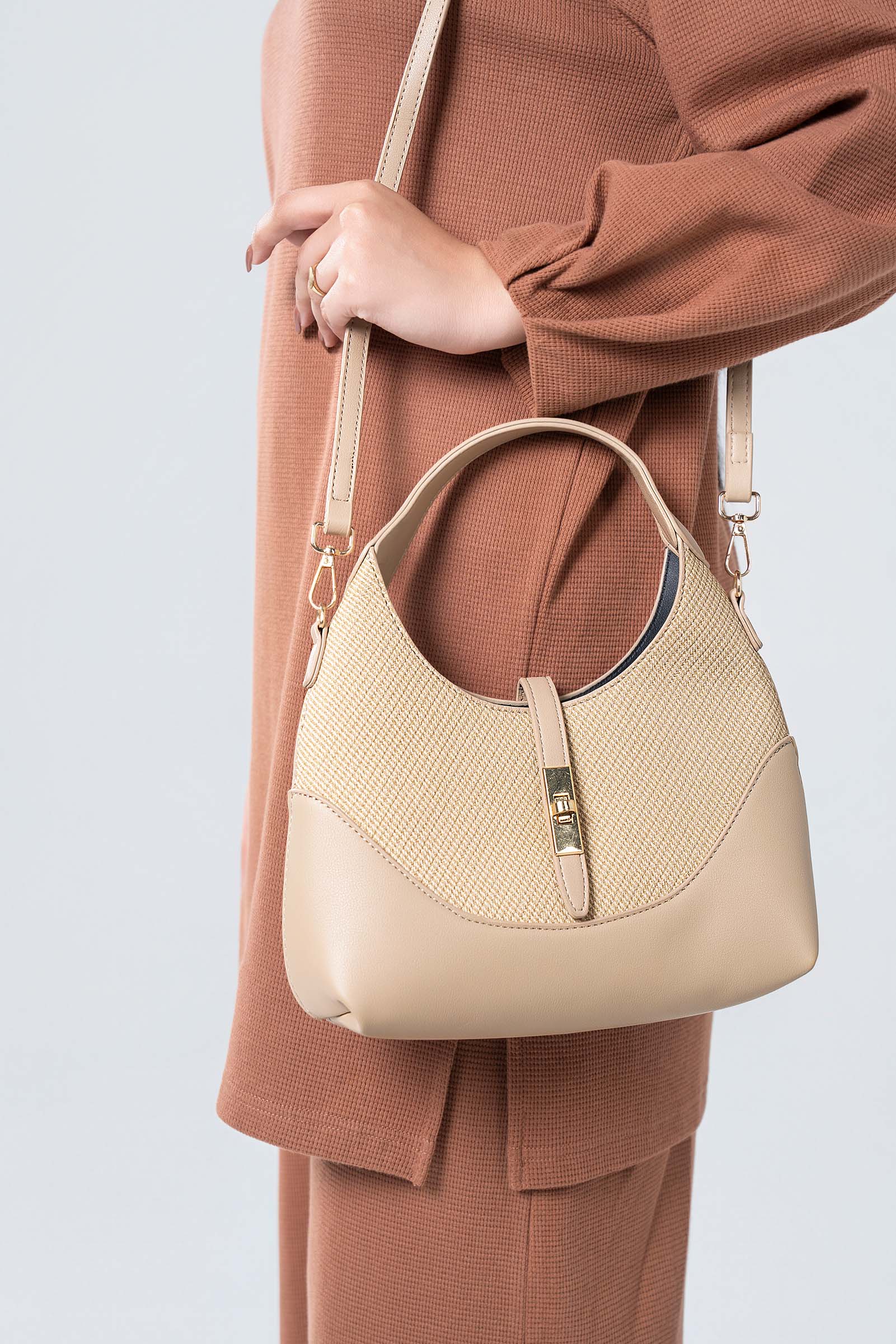Belted Shoulder Bag