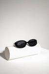 Minimal Oval Sunglasses