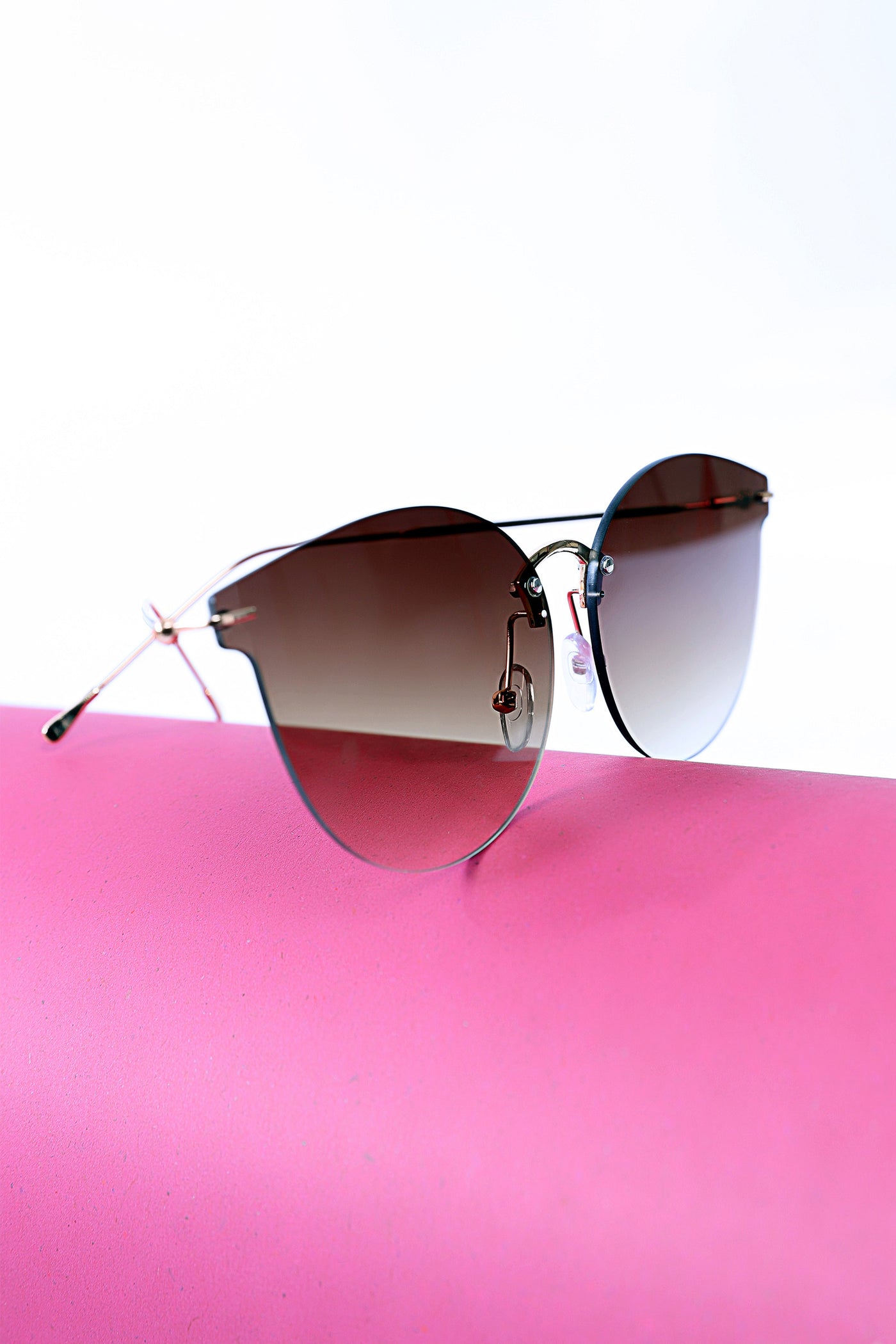 Rimless Oval Sunglasses | ASG-W23-18