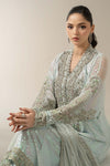 3 Piece Embroidered Chiffon Suit | BDS-3005