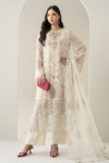 3 Piece Embroidered Chiffon Suit | BDS-3007