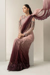 Embroidered Chiffon Saree | BDS-3001