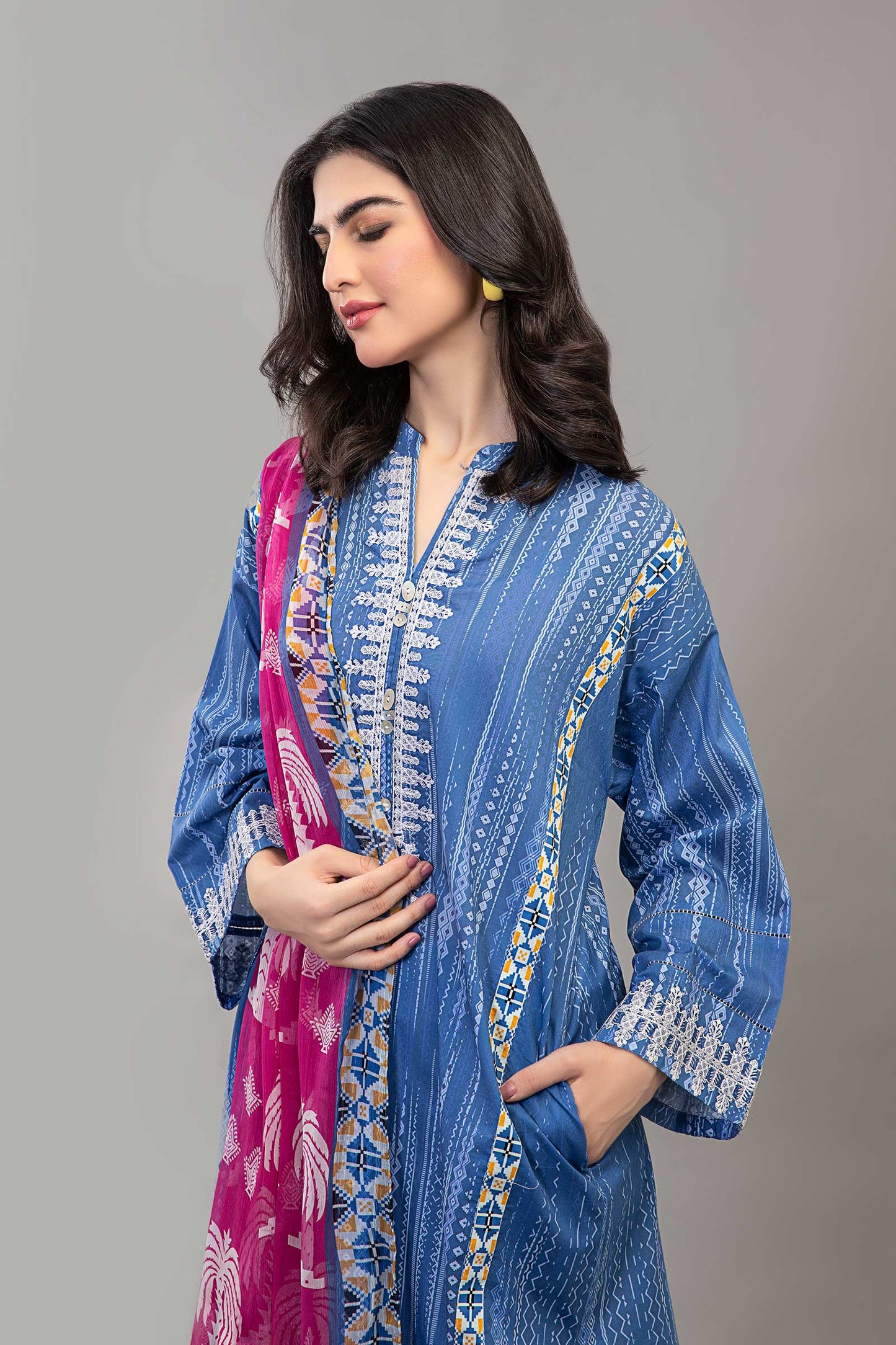 Shirt Blue BUTW22S008