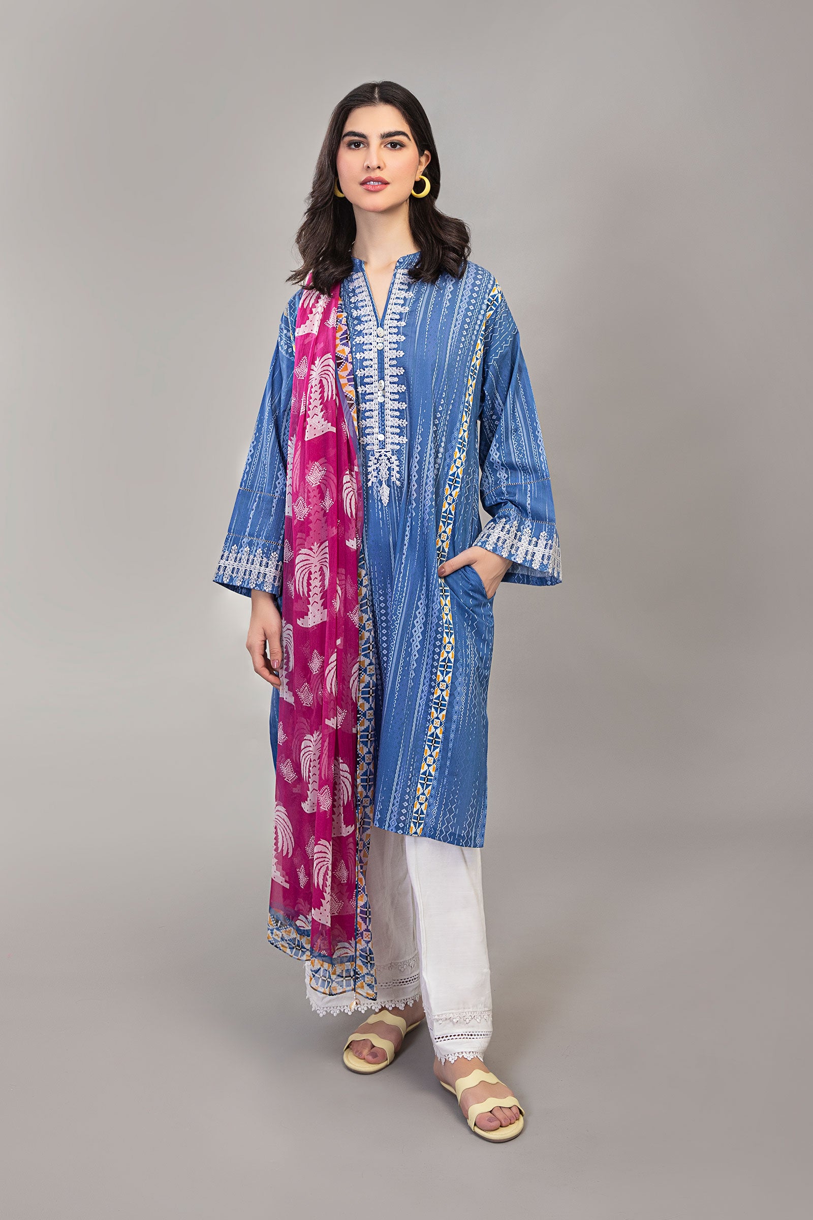 Shirt Blue BUTW22S008