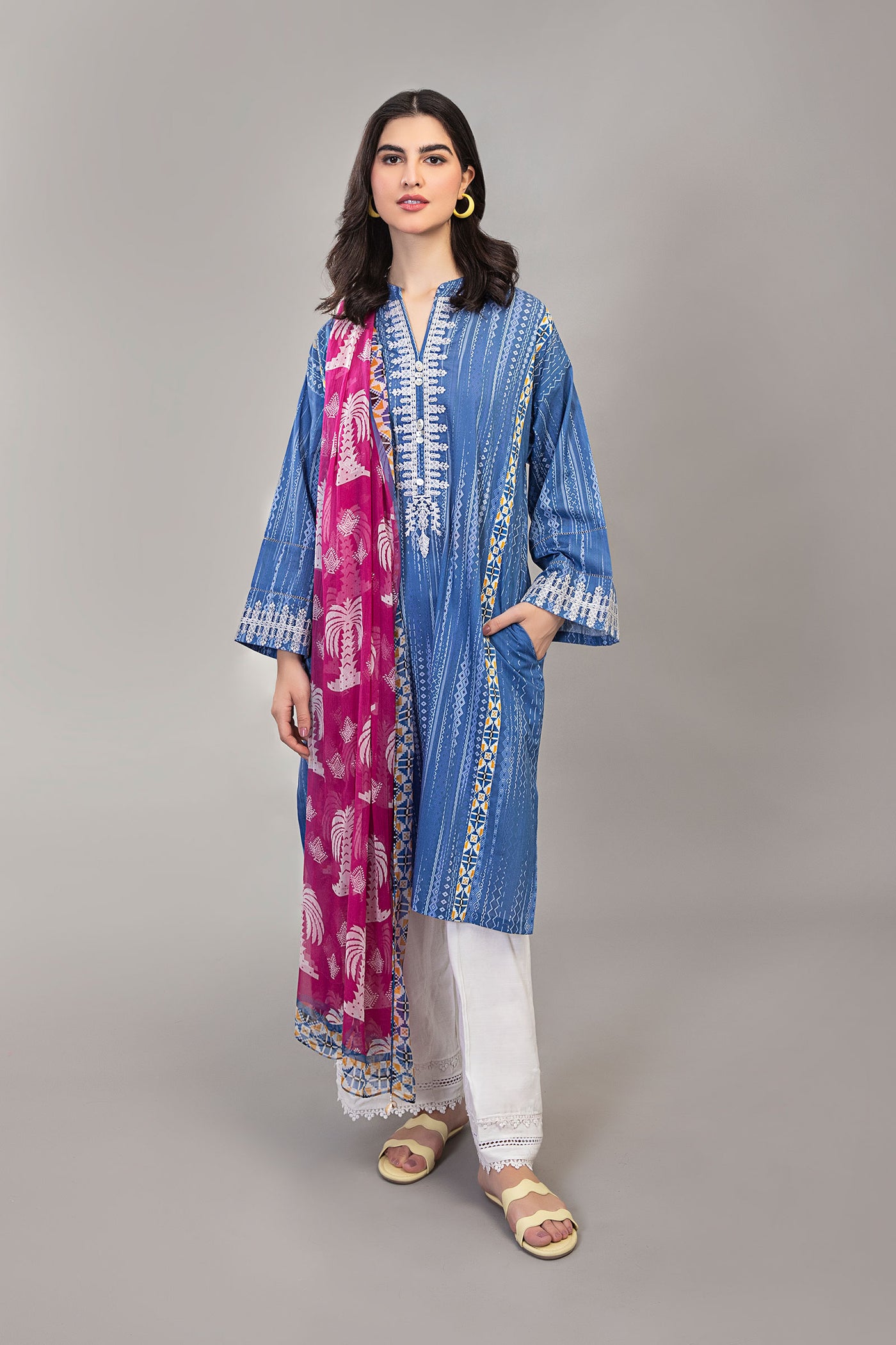 Shirt Blue BUTW22S008