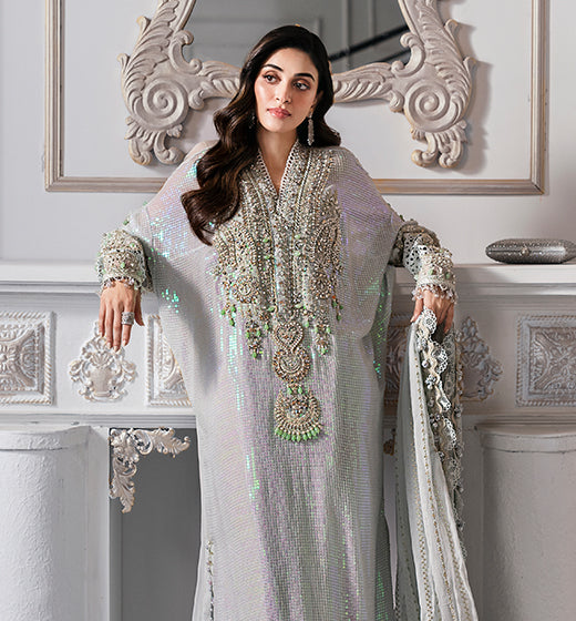 Celebrate every occasion with Maria.B.’ s Unstitched Mbroidered Edition’ 25