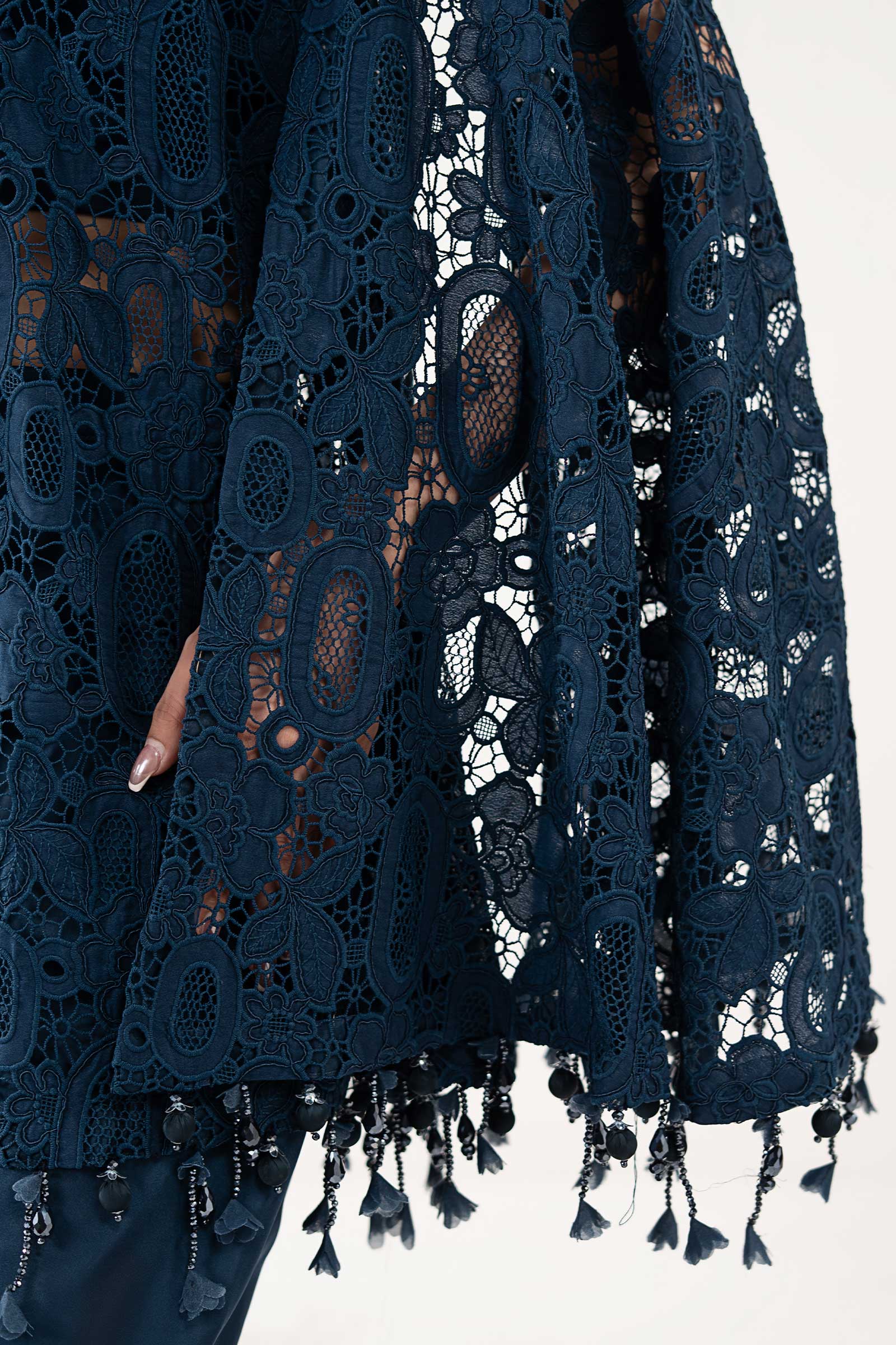 Embroidered Georgette Fabric (1Pc)