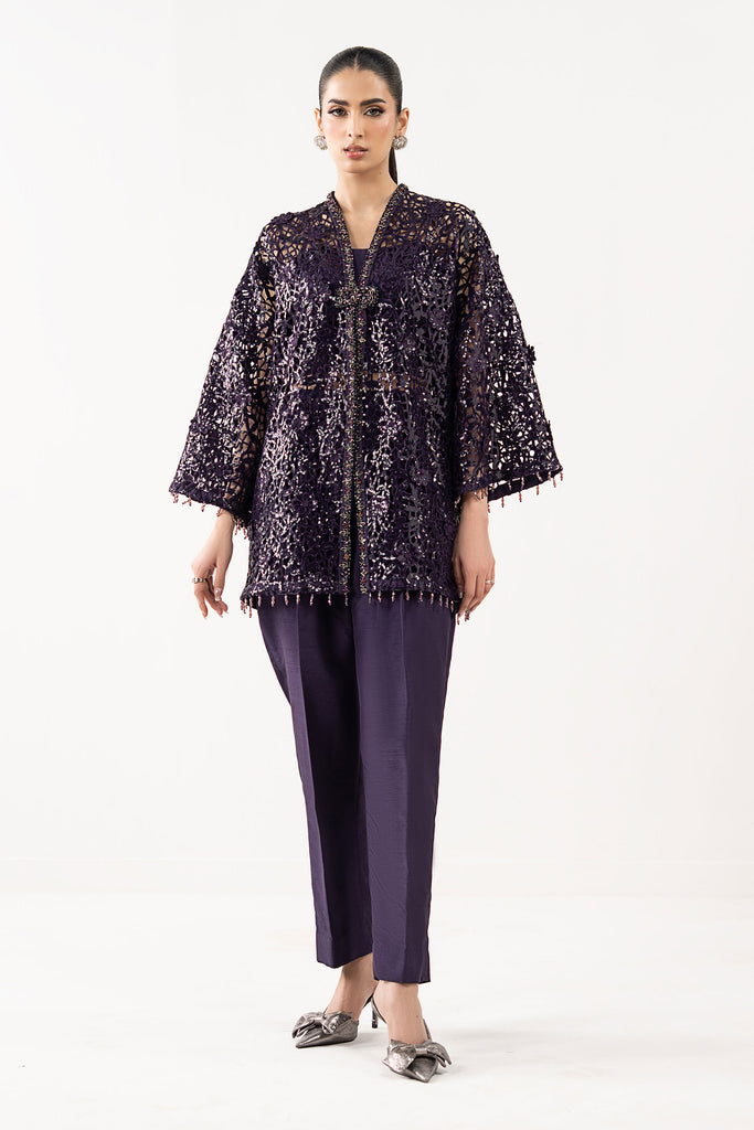Maria B Embroidered Lace Fabric (1Pc), view 1