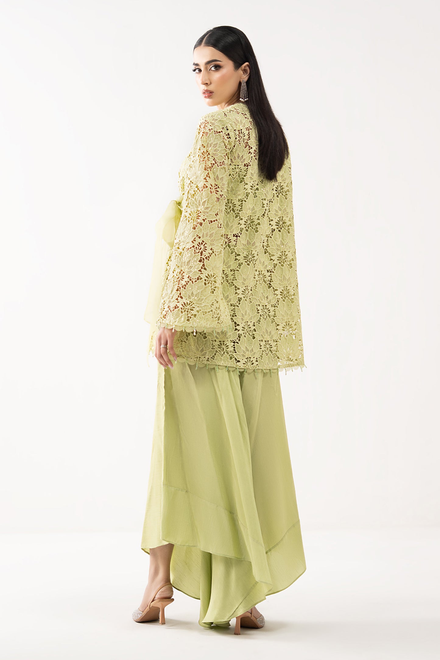 Embroidered Georgette Fabric (1Pc)