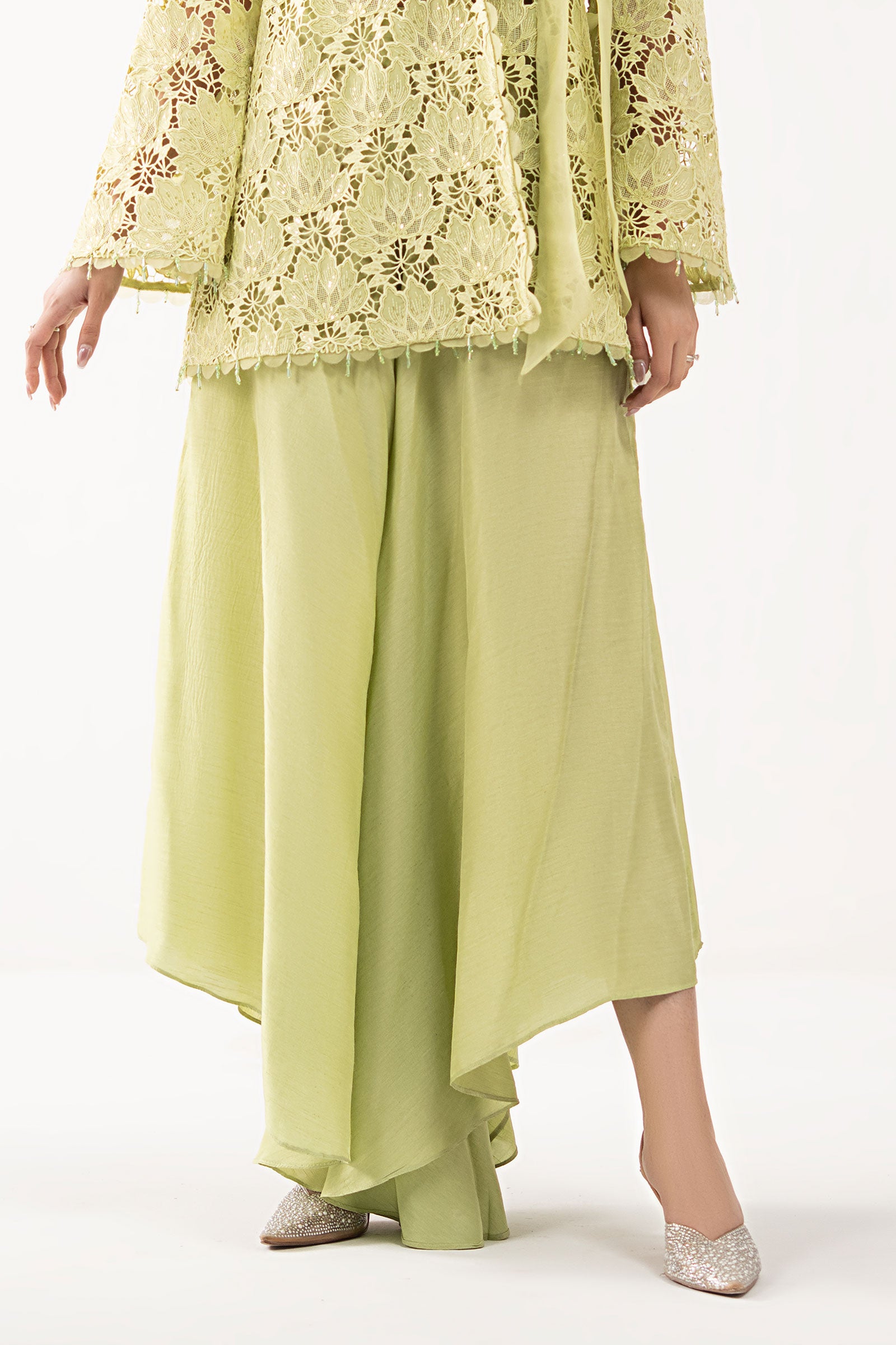 Embroidered Georgette Fabric (1Pc)