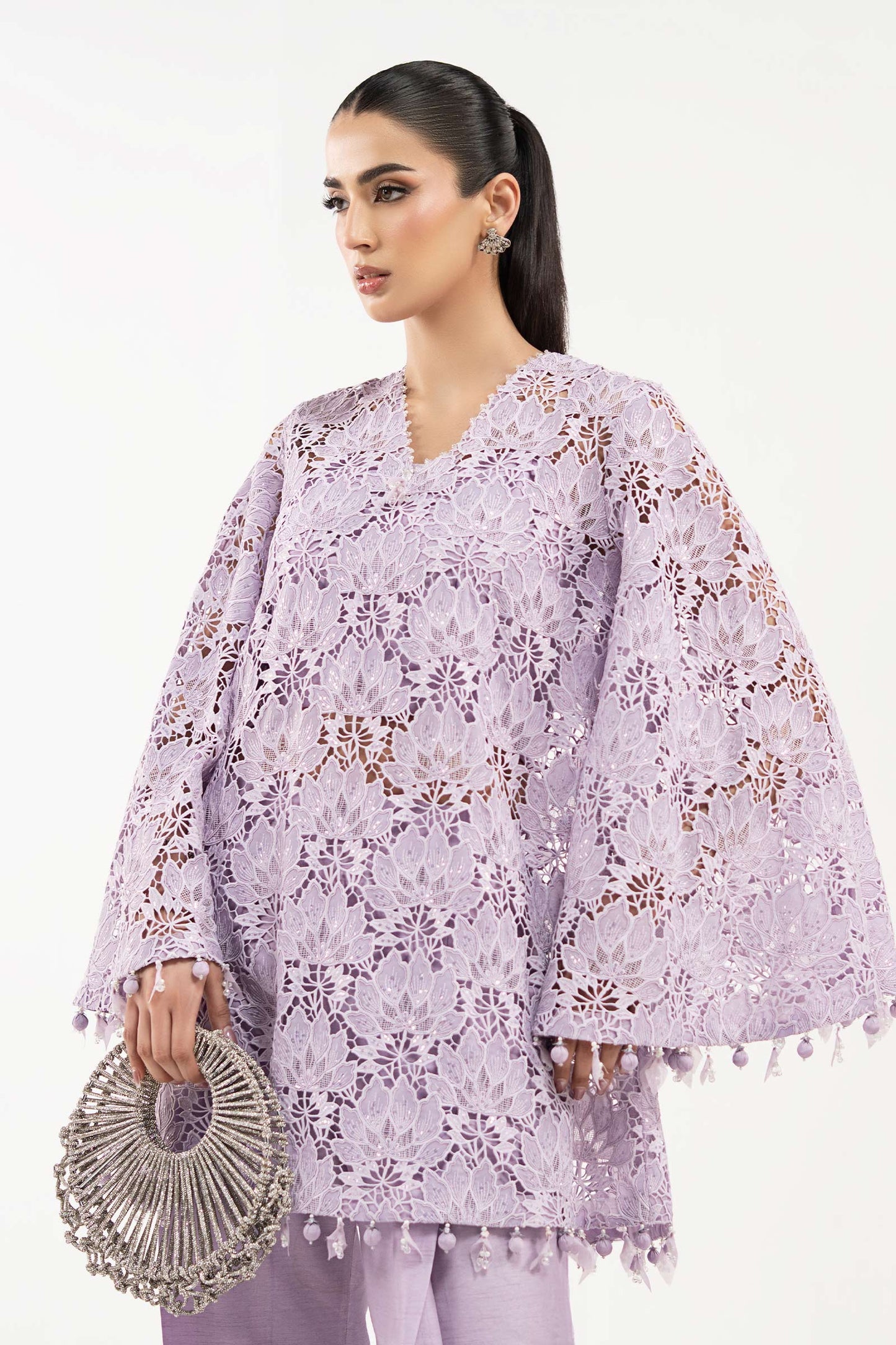 Embroidered Georgette Fabric (1Pc)