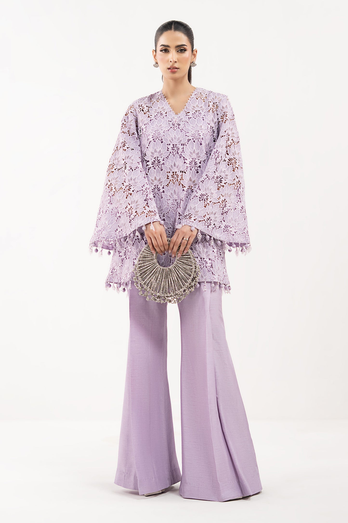 Embroidered Georgette Fabric (1Pc)