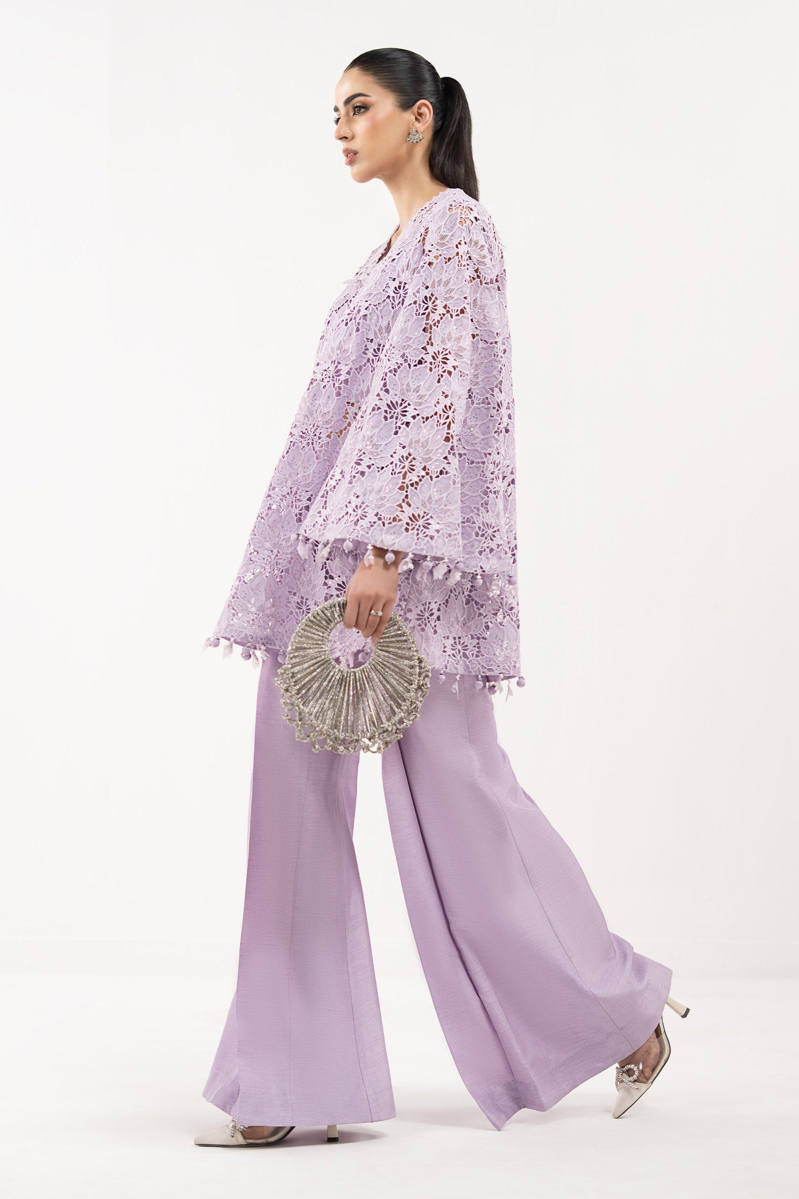 Embroidered Georgette Fabric (1Pc)