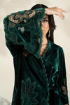 Embroidered Velvet Fabric (1Pc) | LF-CH25-05