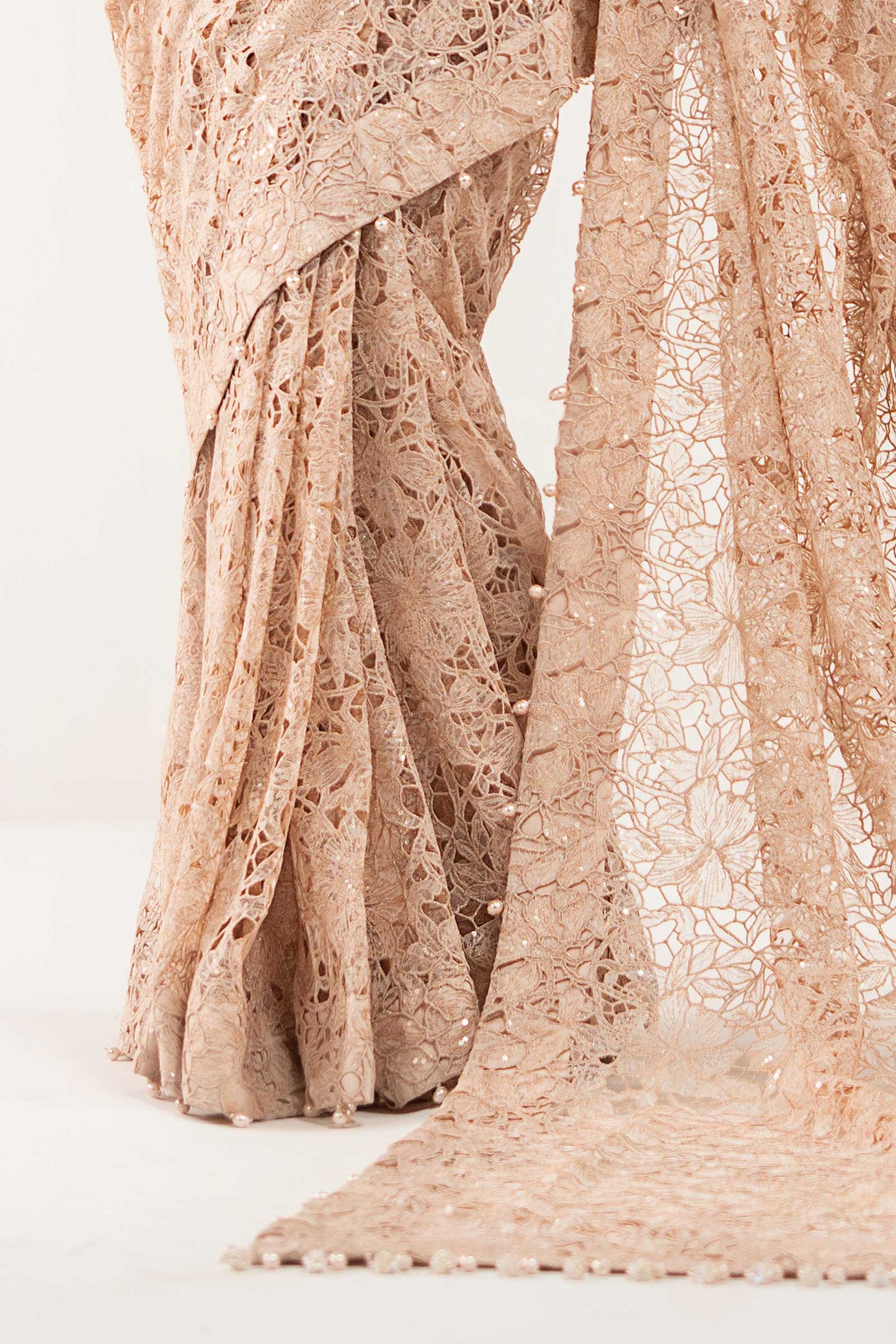 Embroidered Georgette Fabric (1Pc)