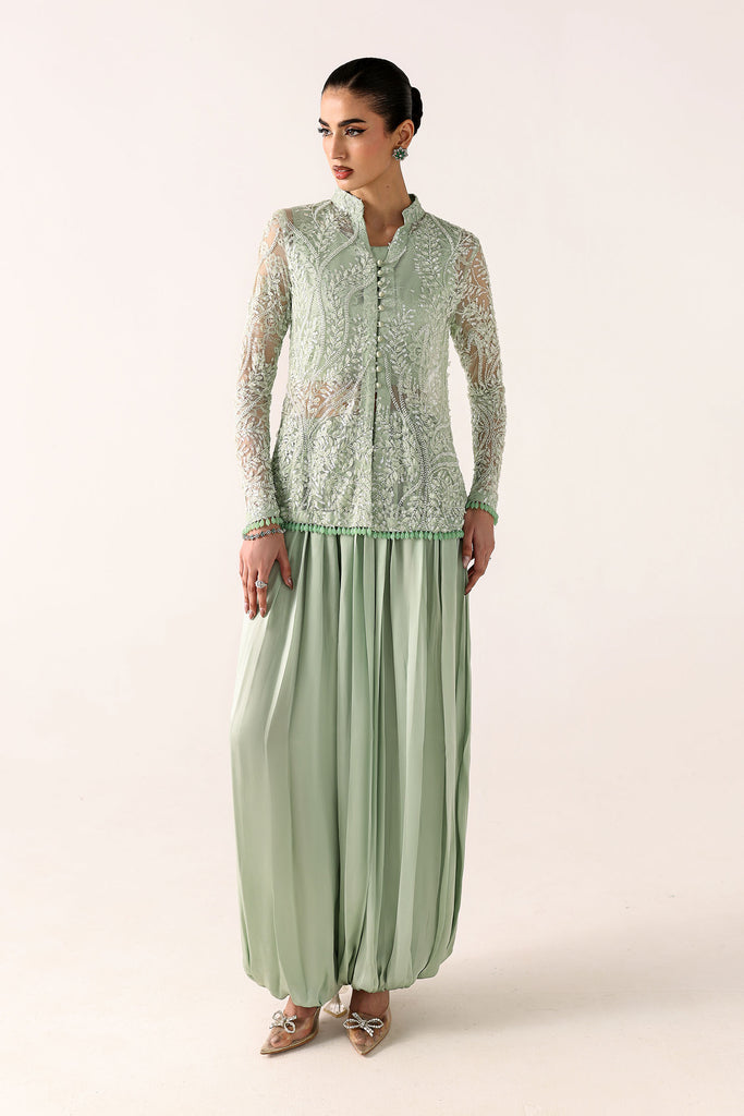 Maria B Embroidered Net Fabric (1Pc), view 1