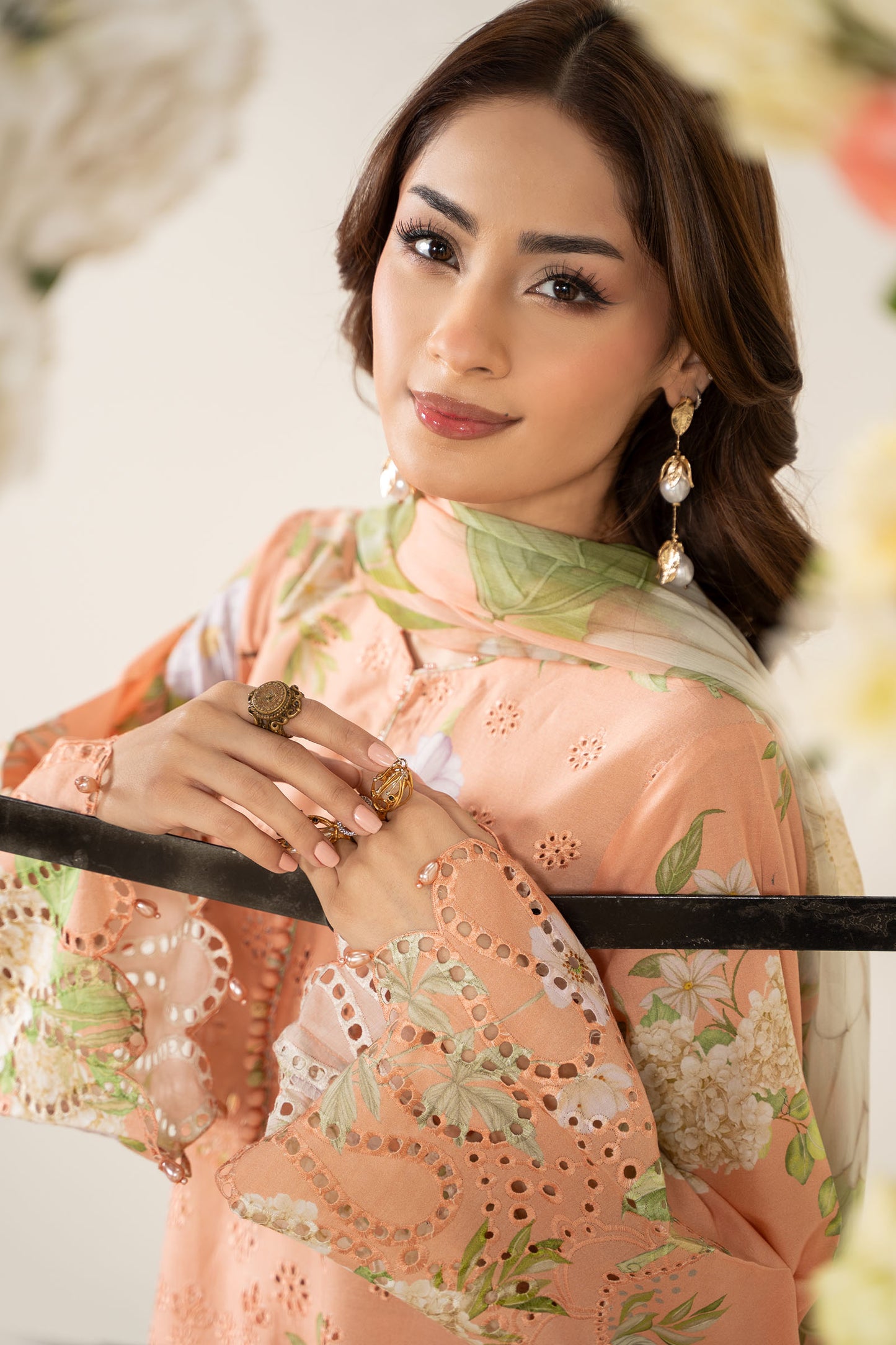 3 Piece Embroidered Lawn Suit | MPS-2602-A