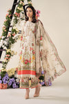3 Piece Embroidered Lawn Suit | MPS-2605-A