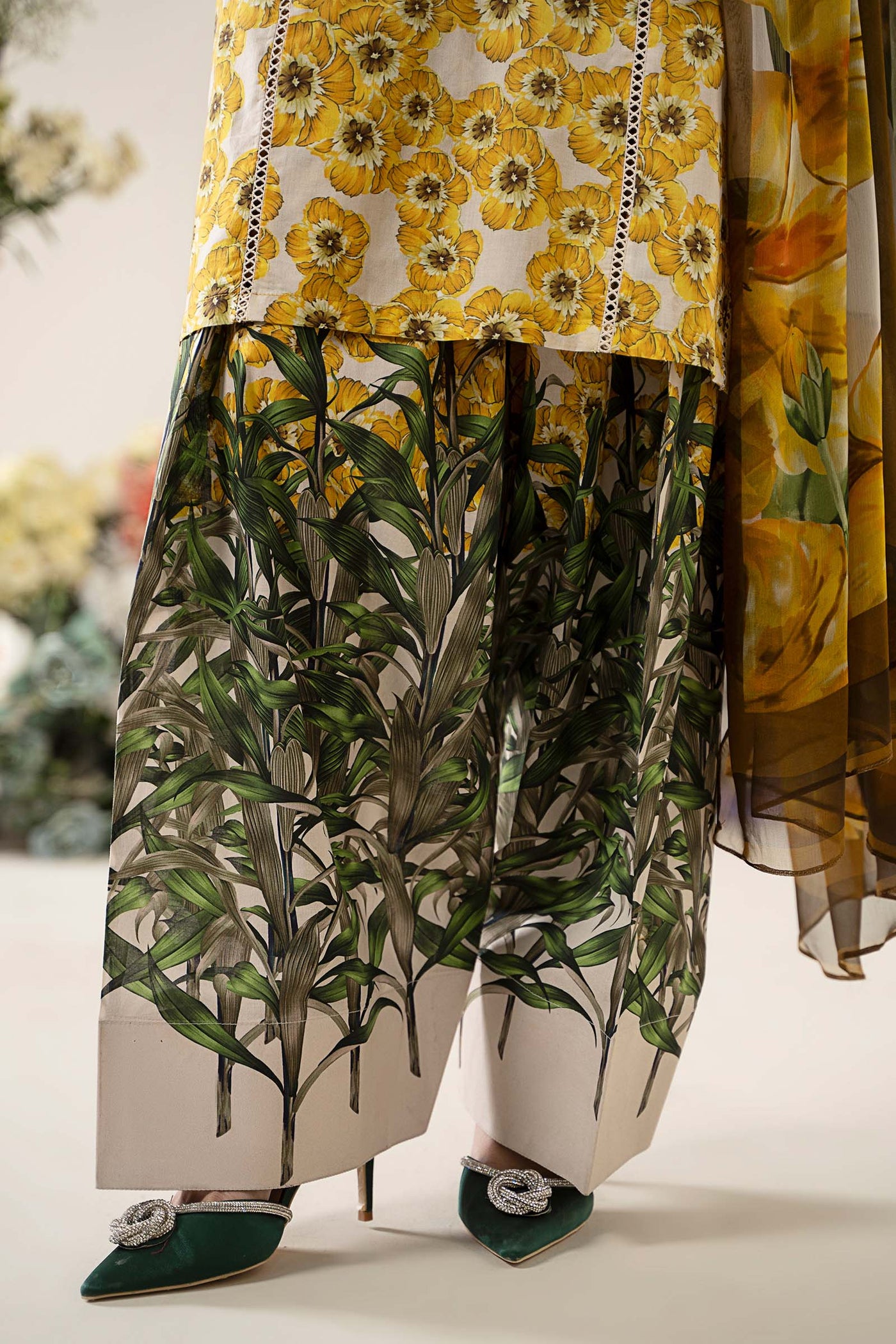 3 Piece Embroidered Lawn Suit | MPS-2606-A