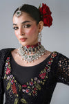3 Piece Unstitched Embroidered Organza Suit