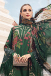 3 Piece Unstitched Embroidered Linen Suit