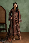 3 Piece Embroidered Dobby Linen Suit