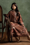 3 Piece Embroidered Dobby Linen Suit