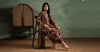 3 Piece Embroidered Dobby Linen Suit