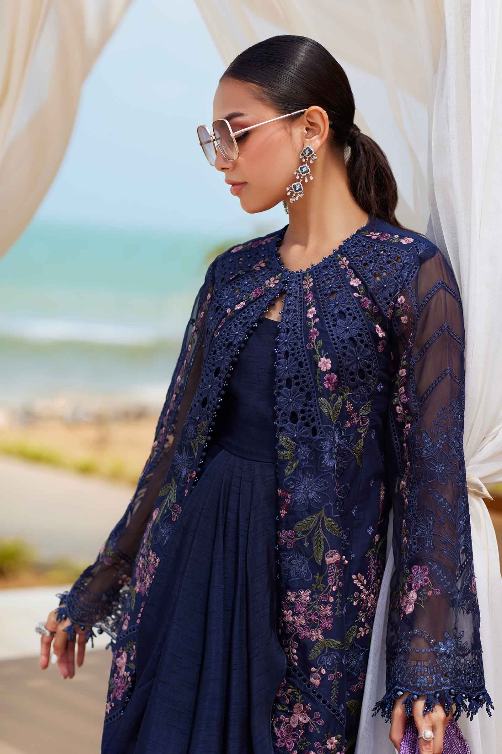 3 Piece Unstitched Embroidered Lawn Suit | EID LAWN-25-10