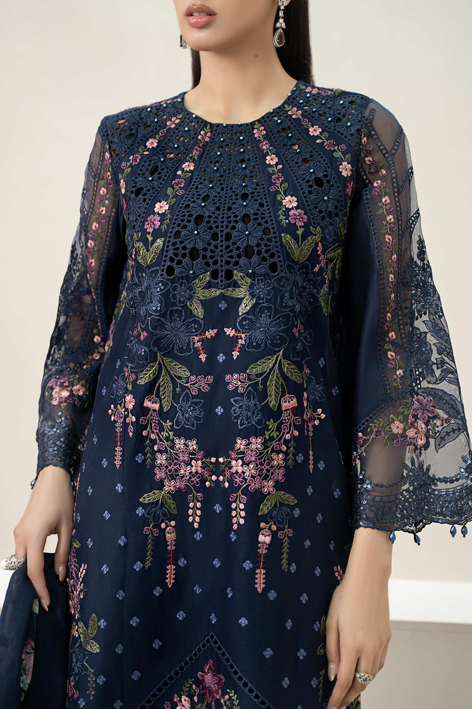 3 Piece Embroidered Lawn Suit | ELS-25-10