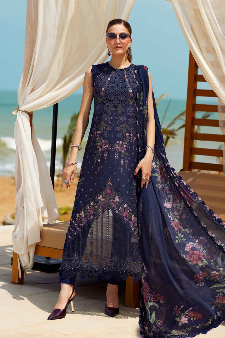 3 Piece Unstitched Embroidered Lawn Suit | EID LAWN-25-10 Lawn EL02510-999-NBU