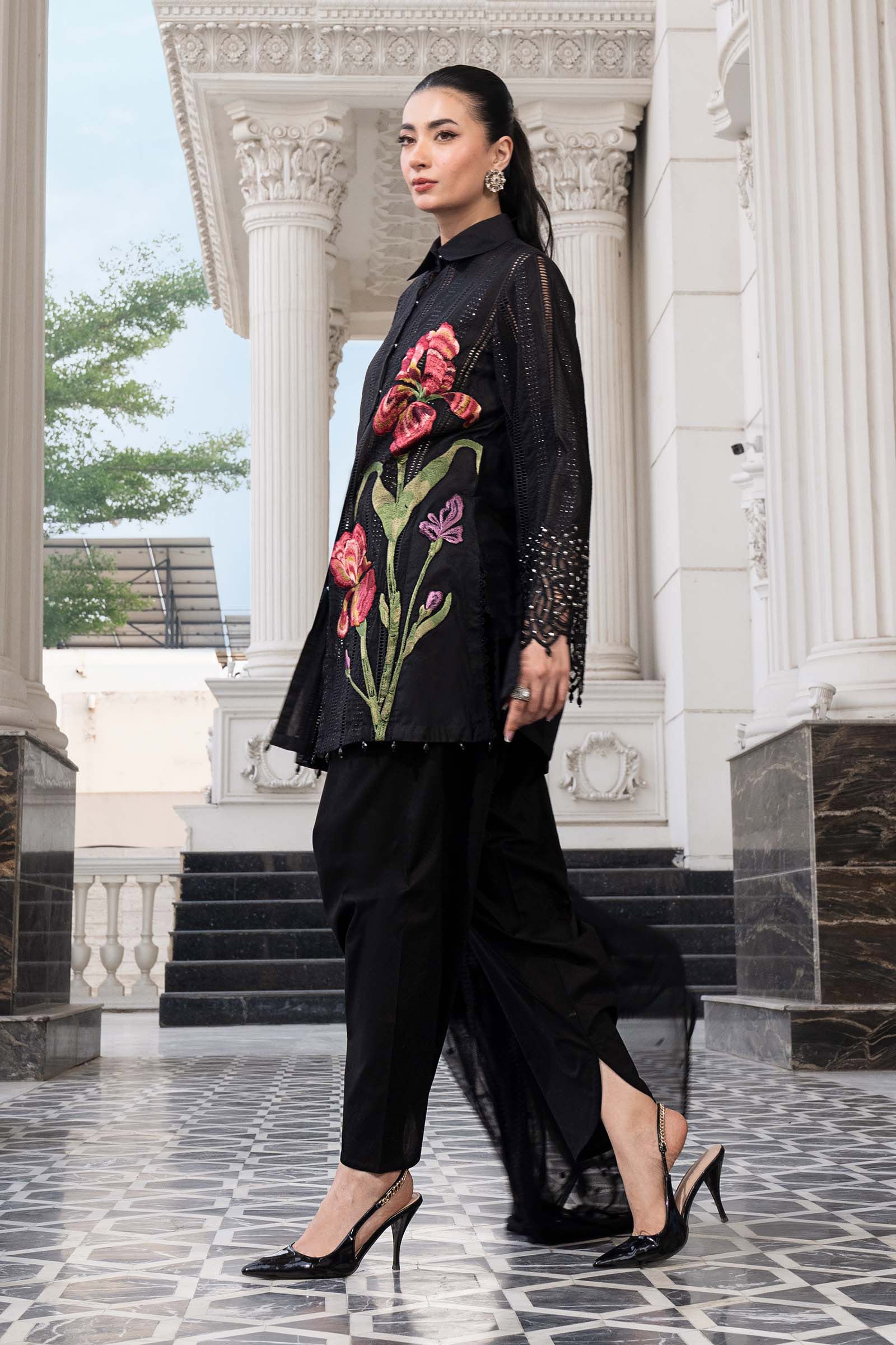3 Piece Embroidered Lawn Suit