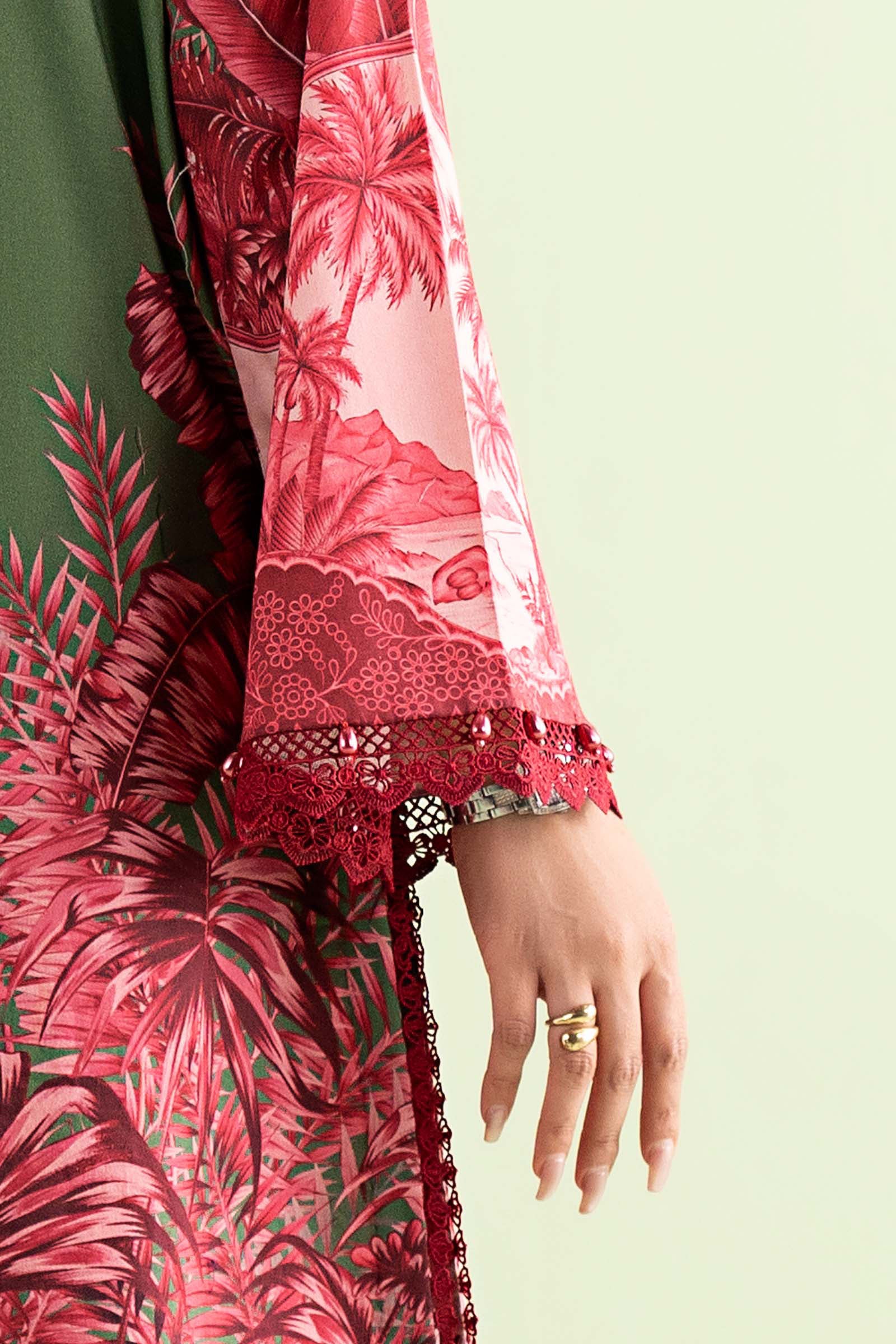 3 Piece Embroidered Lawn Suit