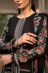 3 Piece Embroidered Jacquard Lawn Suit