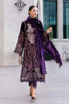3 Piece Unstitched Embroidered Velvet Suit